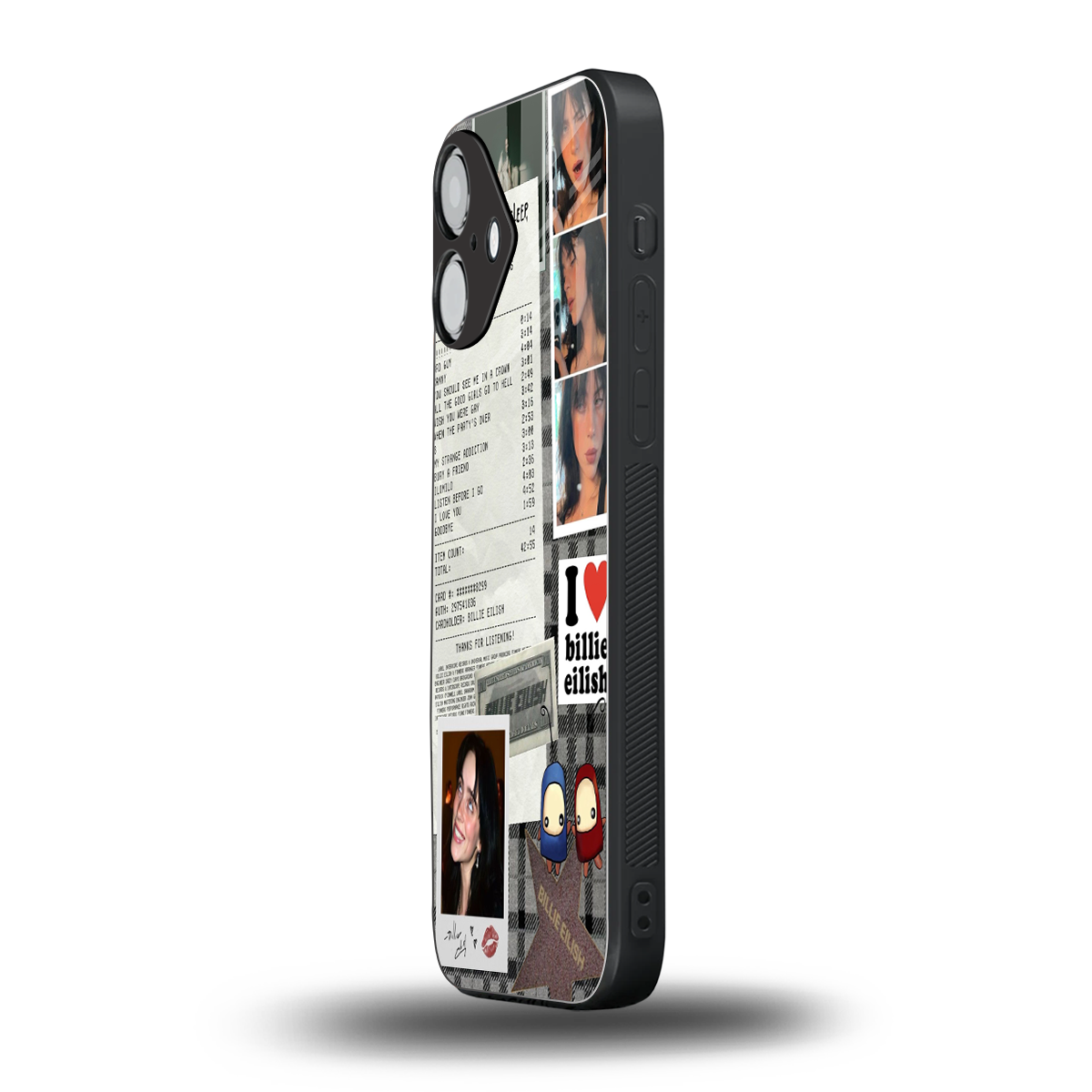 Billie Eilish Phone Case for Iphone 16 | Glass Case