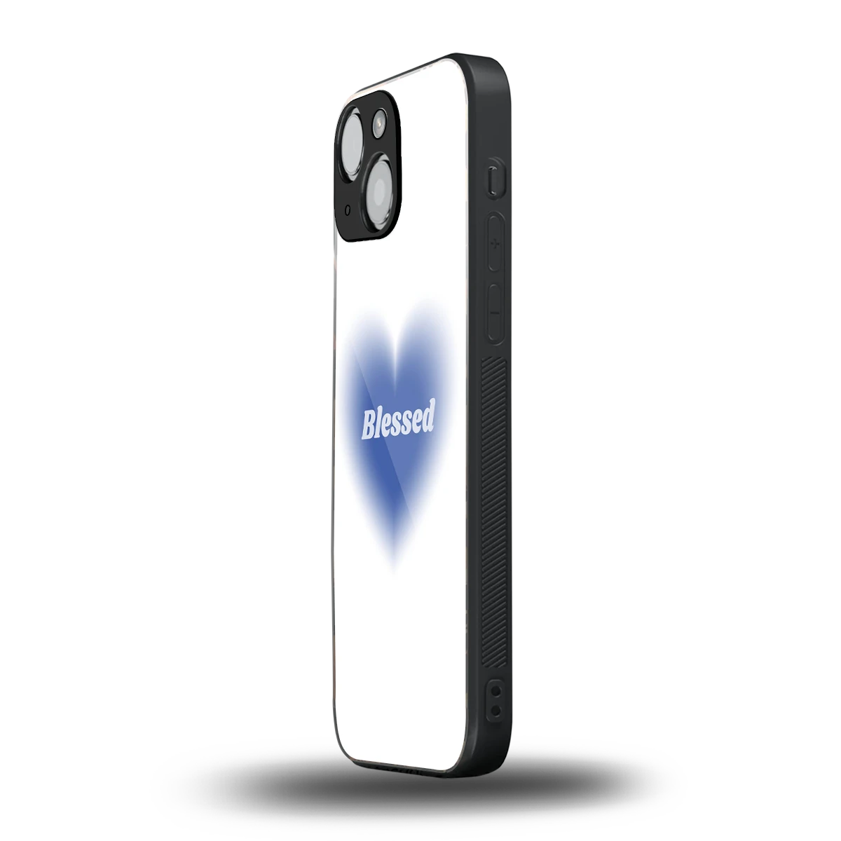 Blessed iphone 13 mini mobile cover | shockproof glass phone case