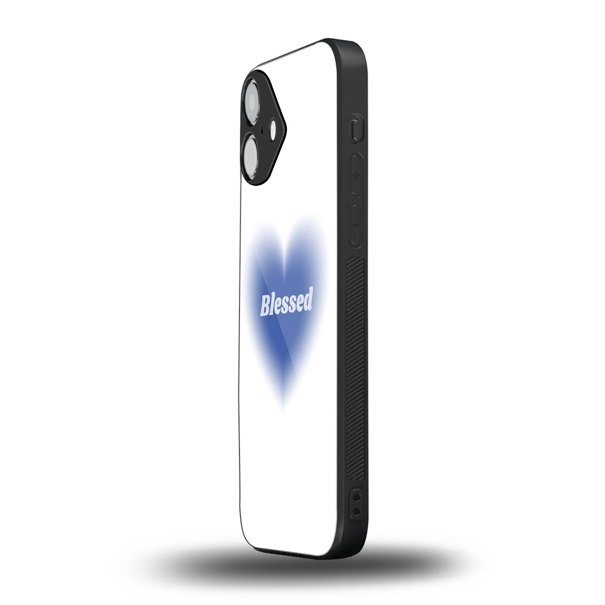 Blessed iphone 16 plus mobile cover | shockproof glass phone case