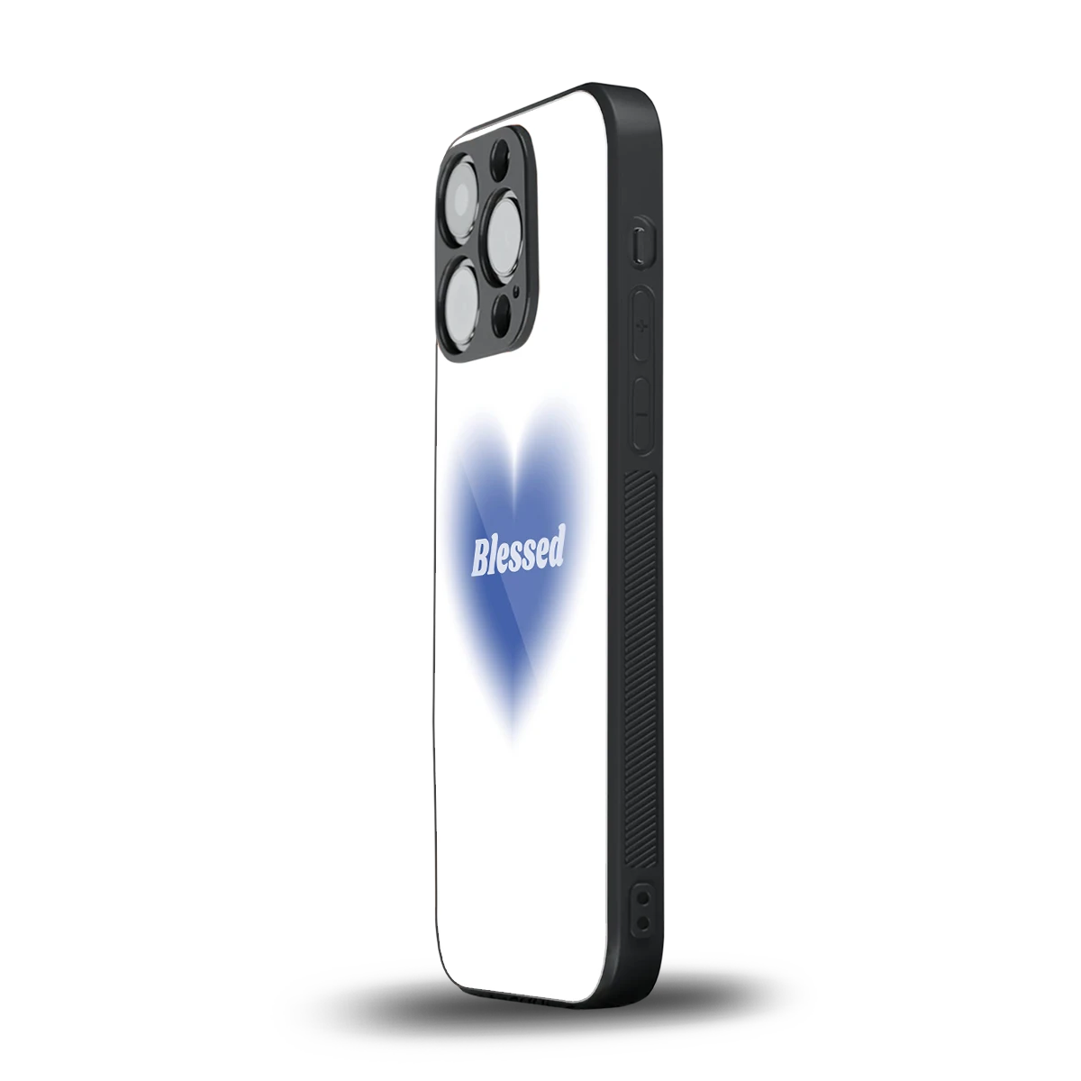 Blessed iphone 16 pro mobile cover | shockproof glass phone case