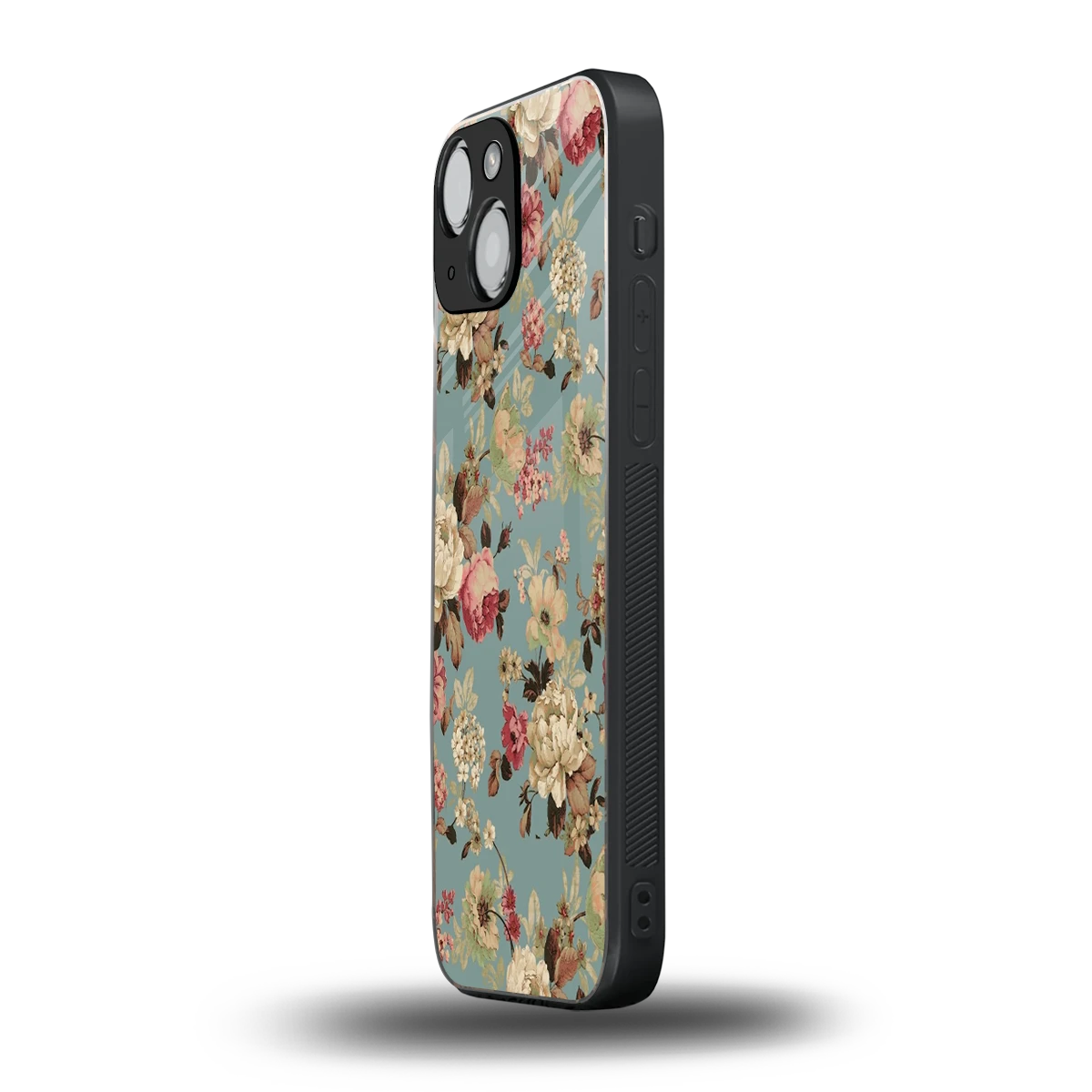 Bloom Bliss iphone 13 mini mobile cover | shockproof glass phone case