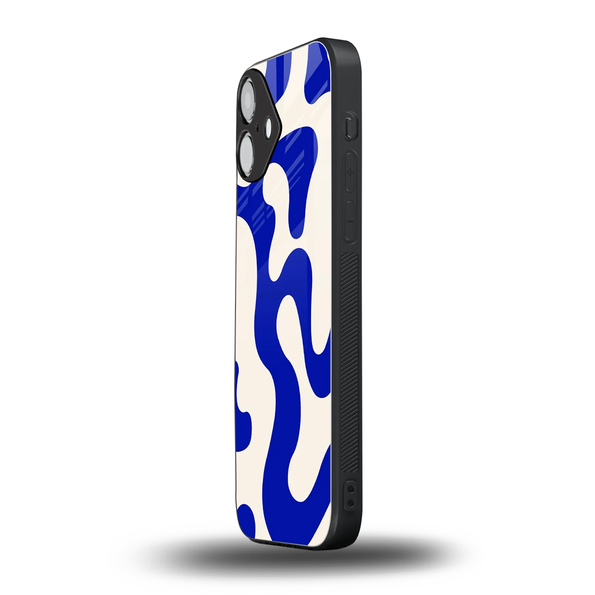 Blue Drift iphone 16 plus mobile cover | shockproof glass phone case