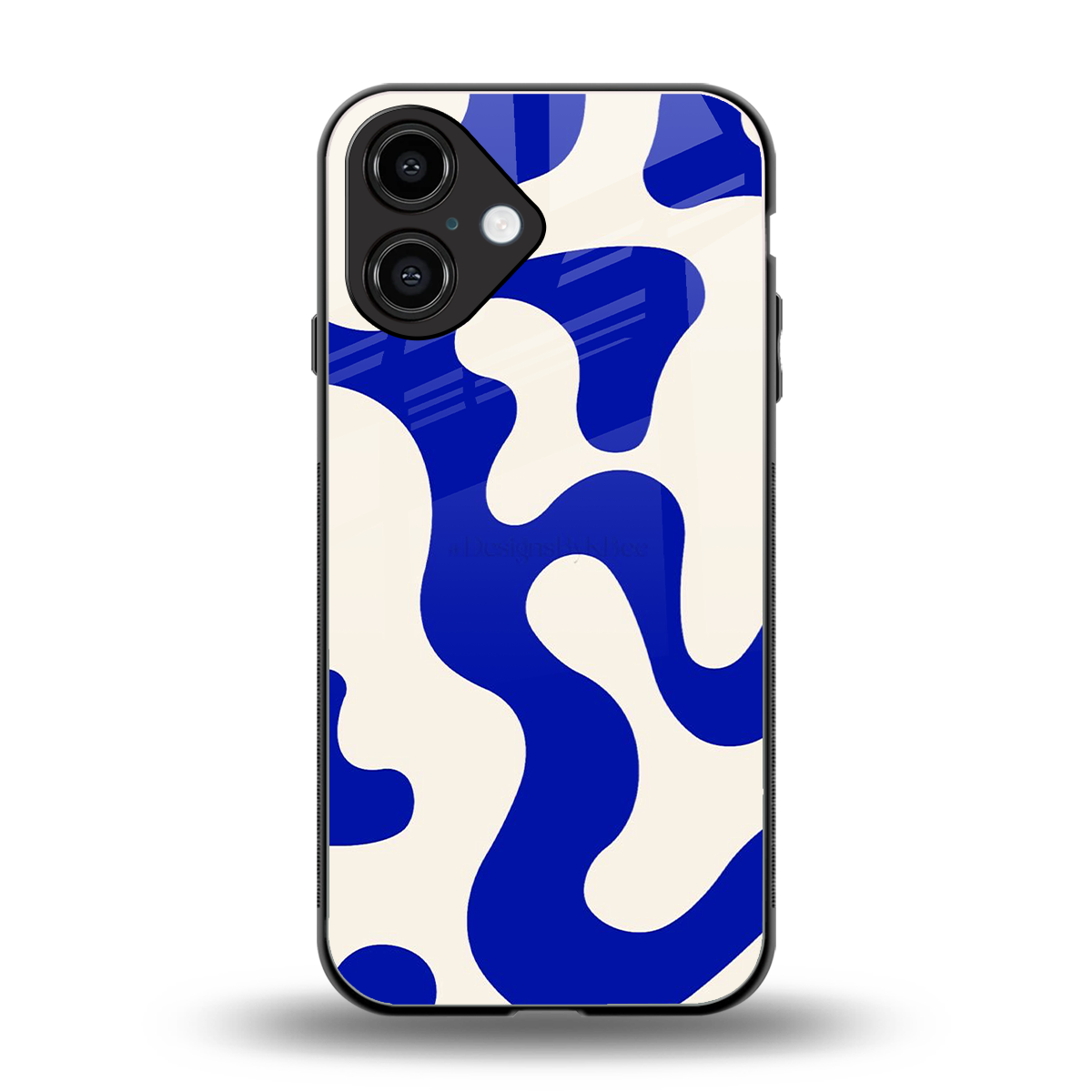 Blue Drift Phone Case for Iphone 16 | Glass Case