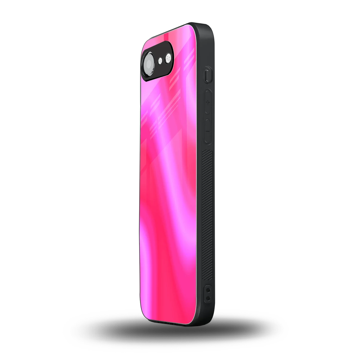 Blush Flow iphone 16e mobile cover | shockproof glass phone case