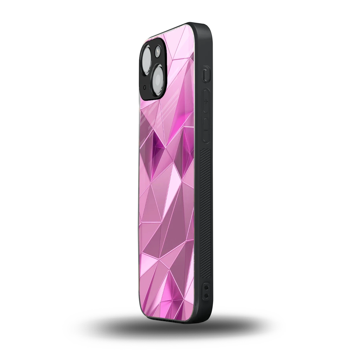 Blush Mosaic iphone 13 mini mobile cover | shockproof glass phone case