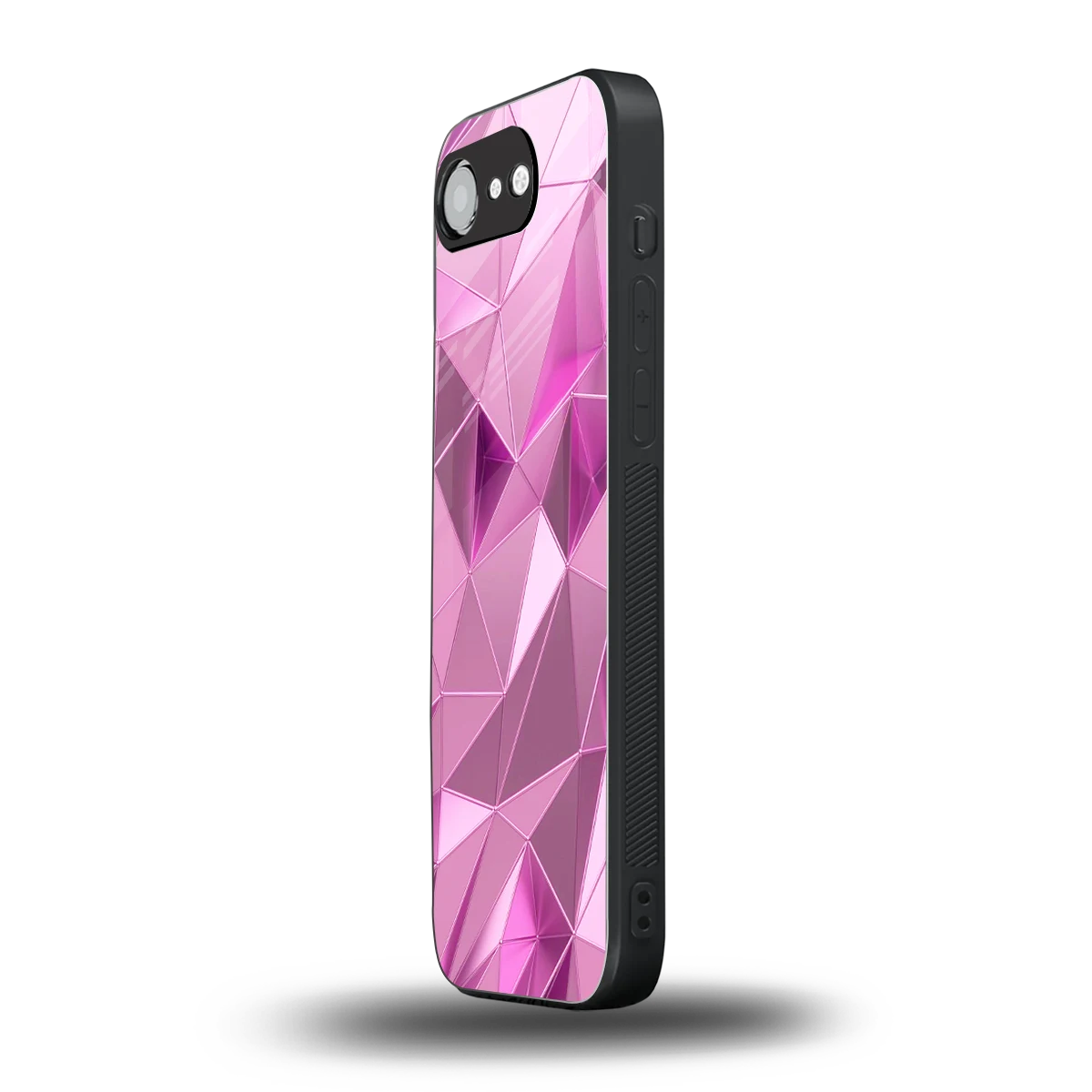 Blush Mosaic iphone 16e mobile cover | shockproof glass phone case
