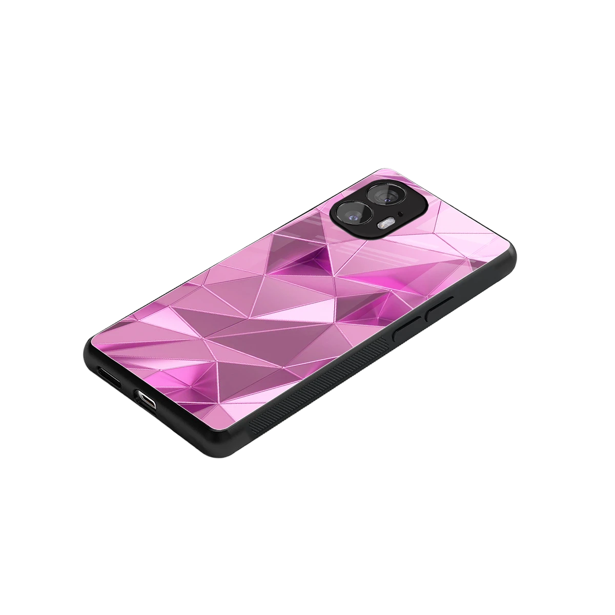 Blush Mosaic stylish phone case for nothing phone 2 | glossy glass and slim fit