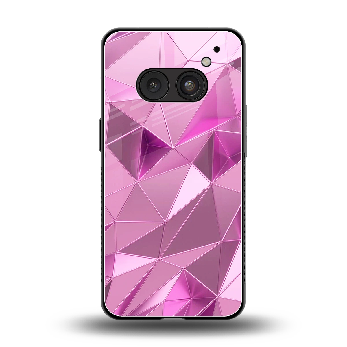 Blush Mosaic back phone cover | glass case for nothing phone 2a