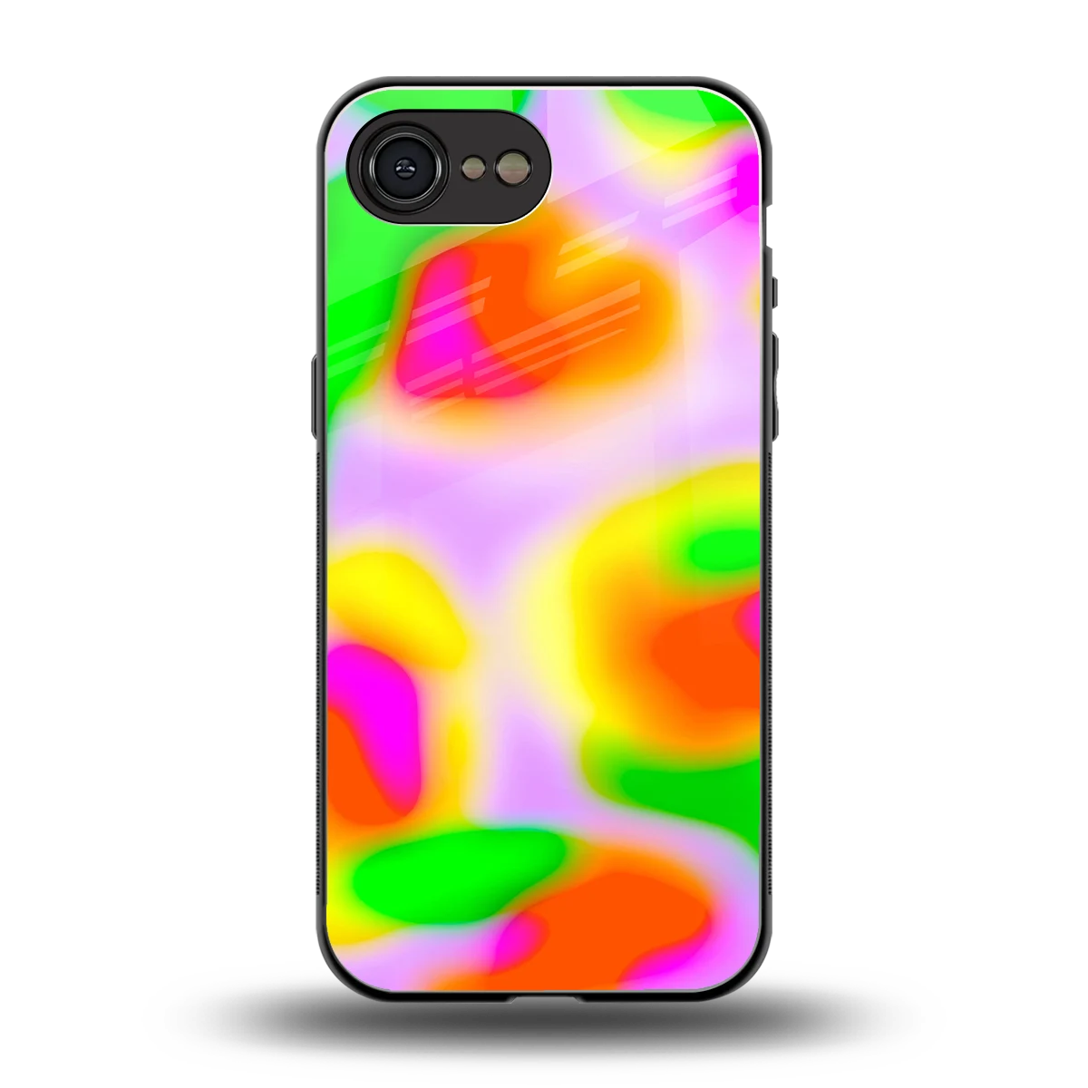 Bold Spectrum back phone cover | glass case for iphone 16e