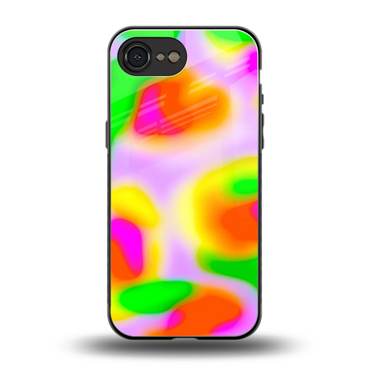 Bold Spectrum back phone cover | glass case for iphone 16e