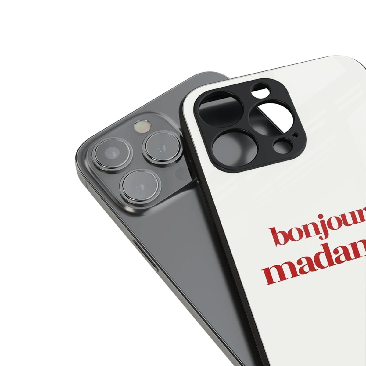 Bonjour Madame Phone Case for Iphone 16 | Glass Case