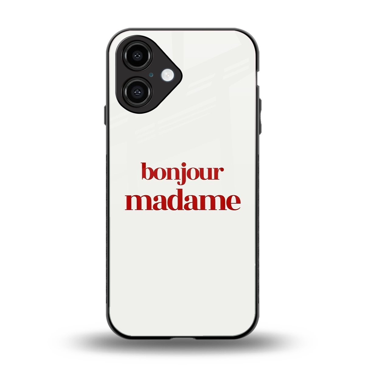 Bonjour Madame Phone Case for Iphone 16 | Glass Case