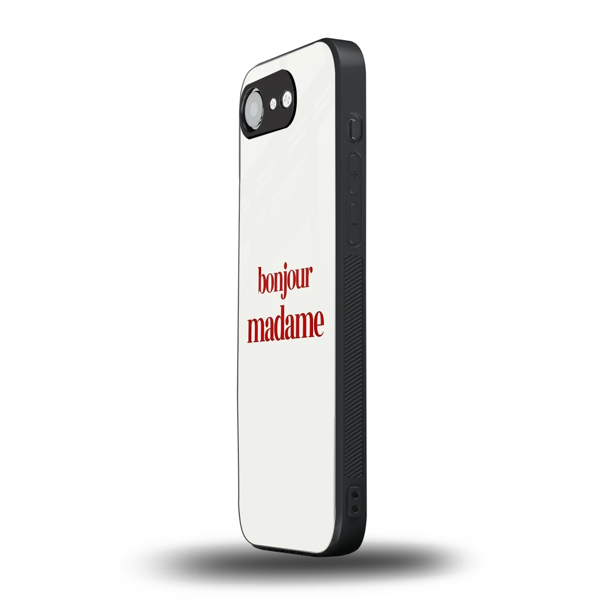 Bonjour Madame iphone 16e mobile cover | shockproof glass phone case