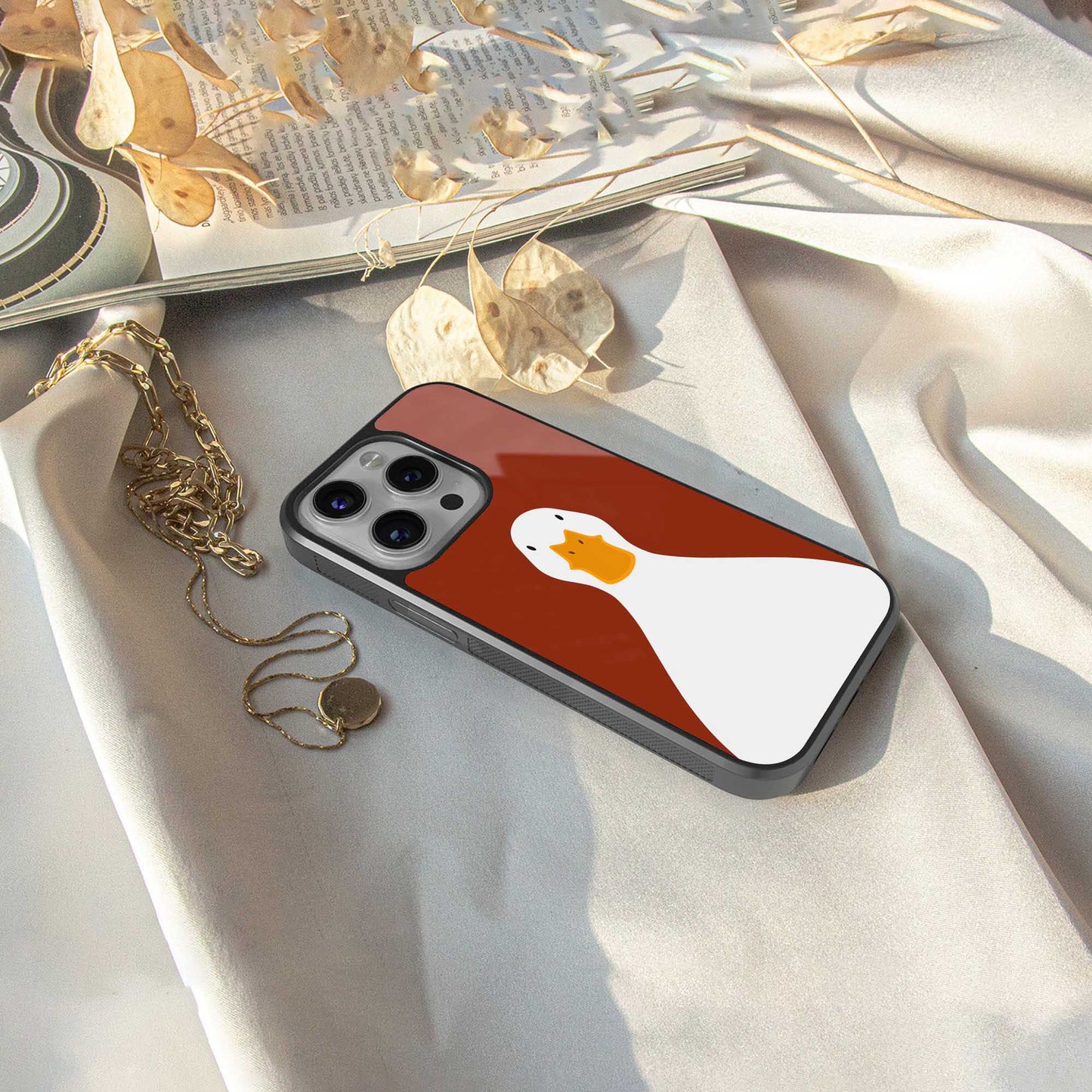 Boring Goose Phone Case for Iphone 16 | Glass Case