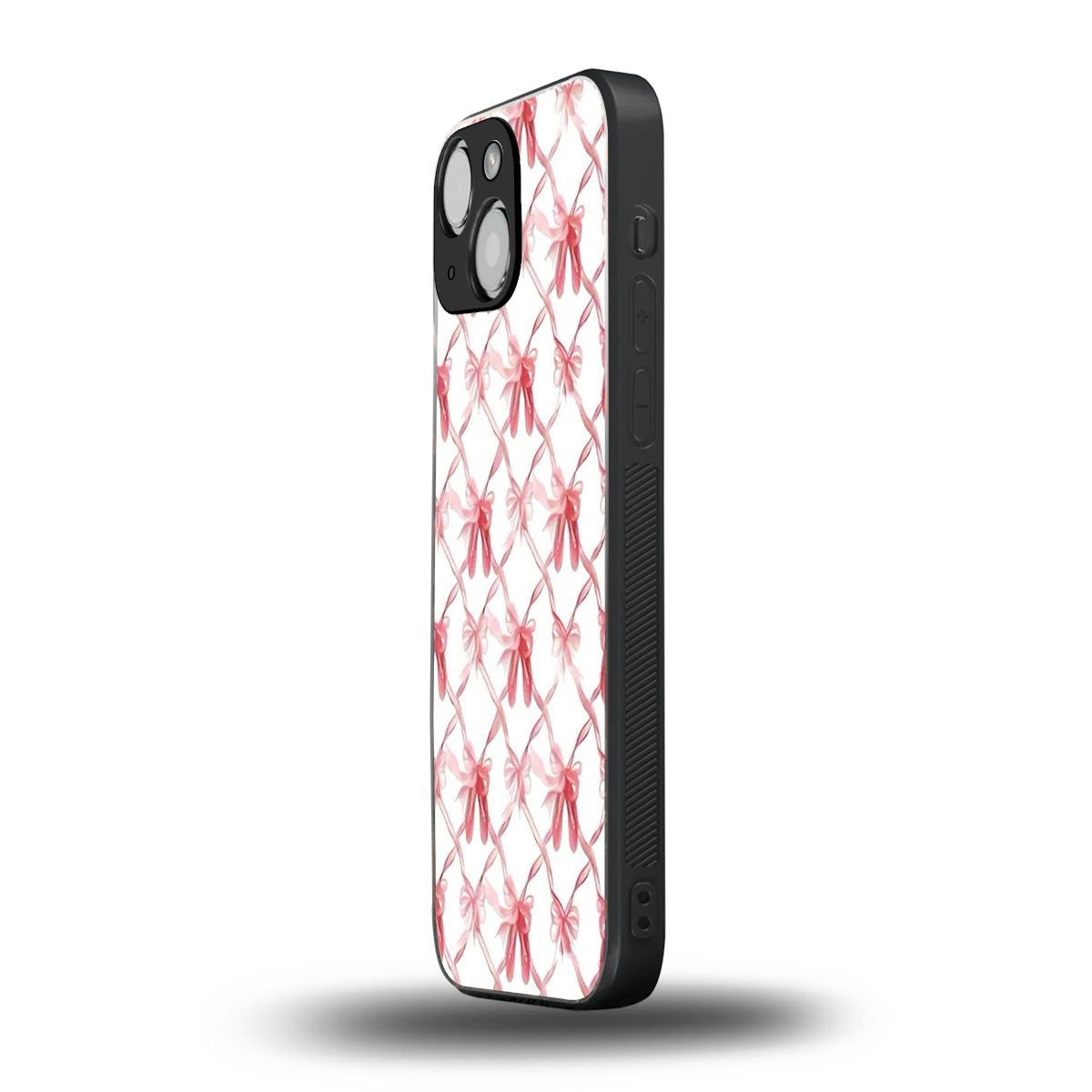 Bow Ribbon iphone 13 mini mobile cover | shockproof glass phone case