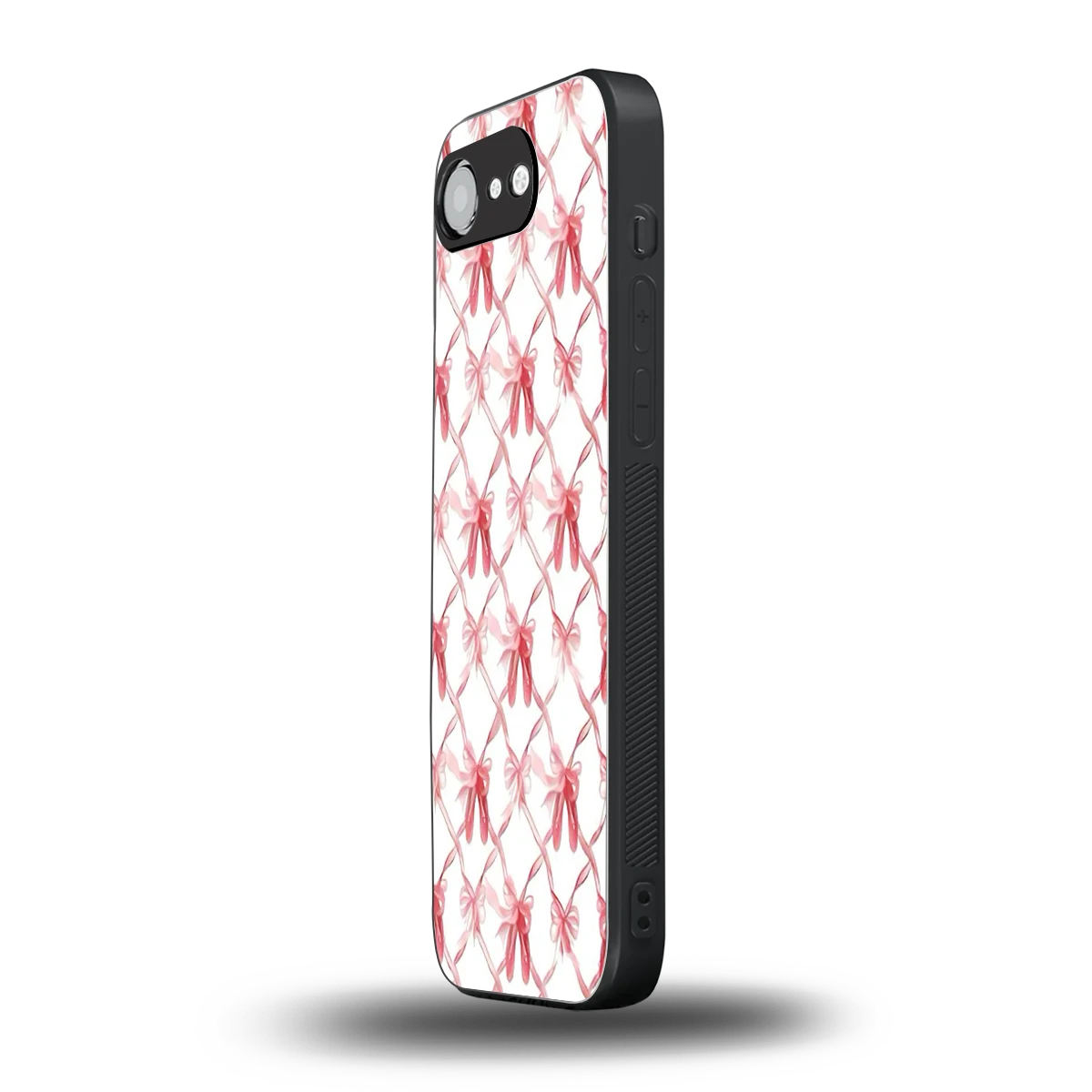 Bow Ribbon iphone 16e mobile cover | shockproof glass phone case