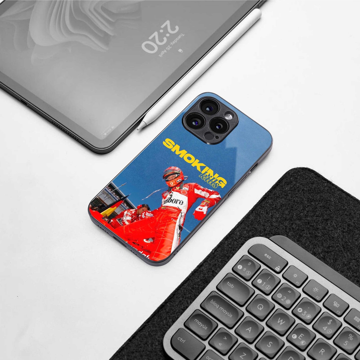 Burnout Mode Phone Case for Iphone 16 | Glass Case