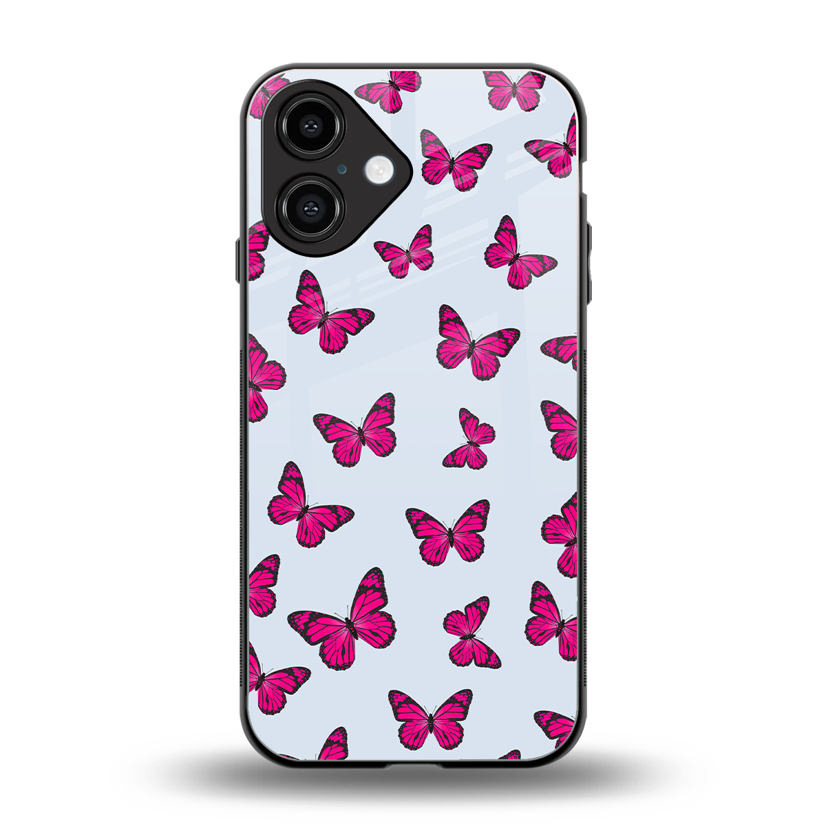 Butterfly Burst Lite Phone Case for Iphone 16 | Glass Case