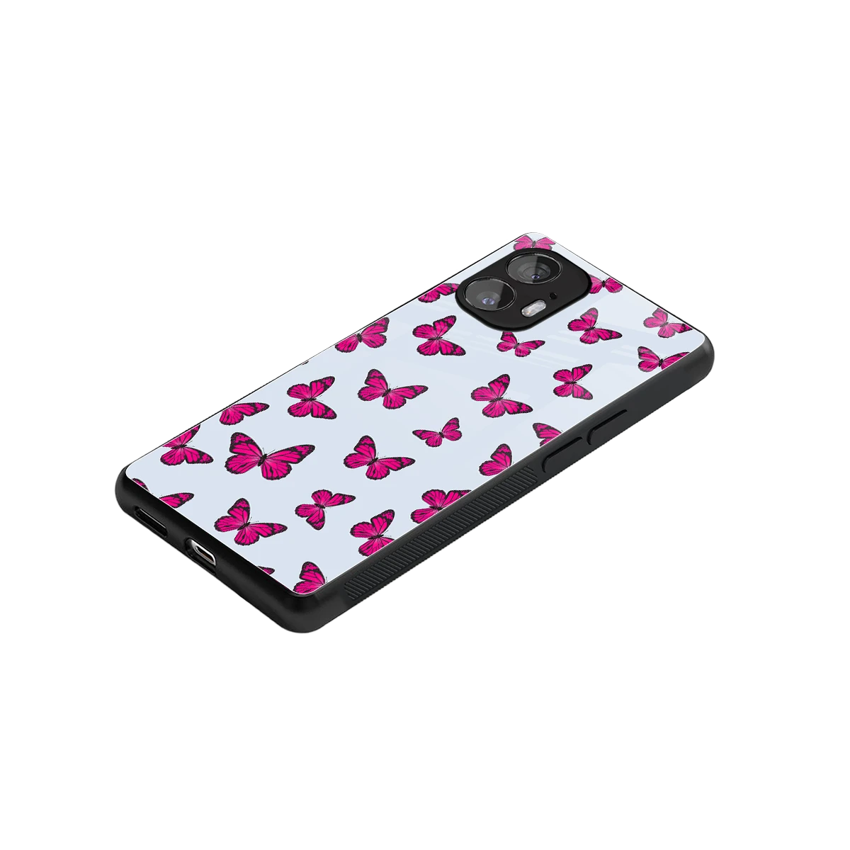 Butterfly Burst Lite stylish phone case for nothing phone 2 | glossy glass and slim fit
