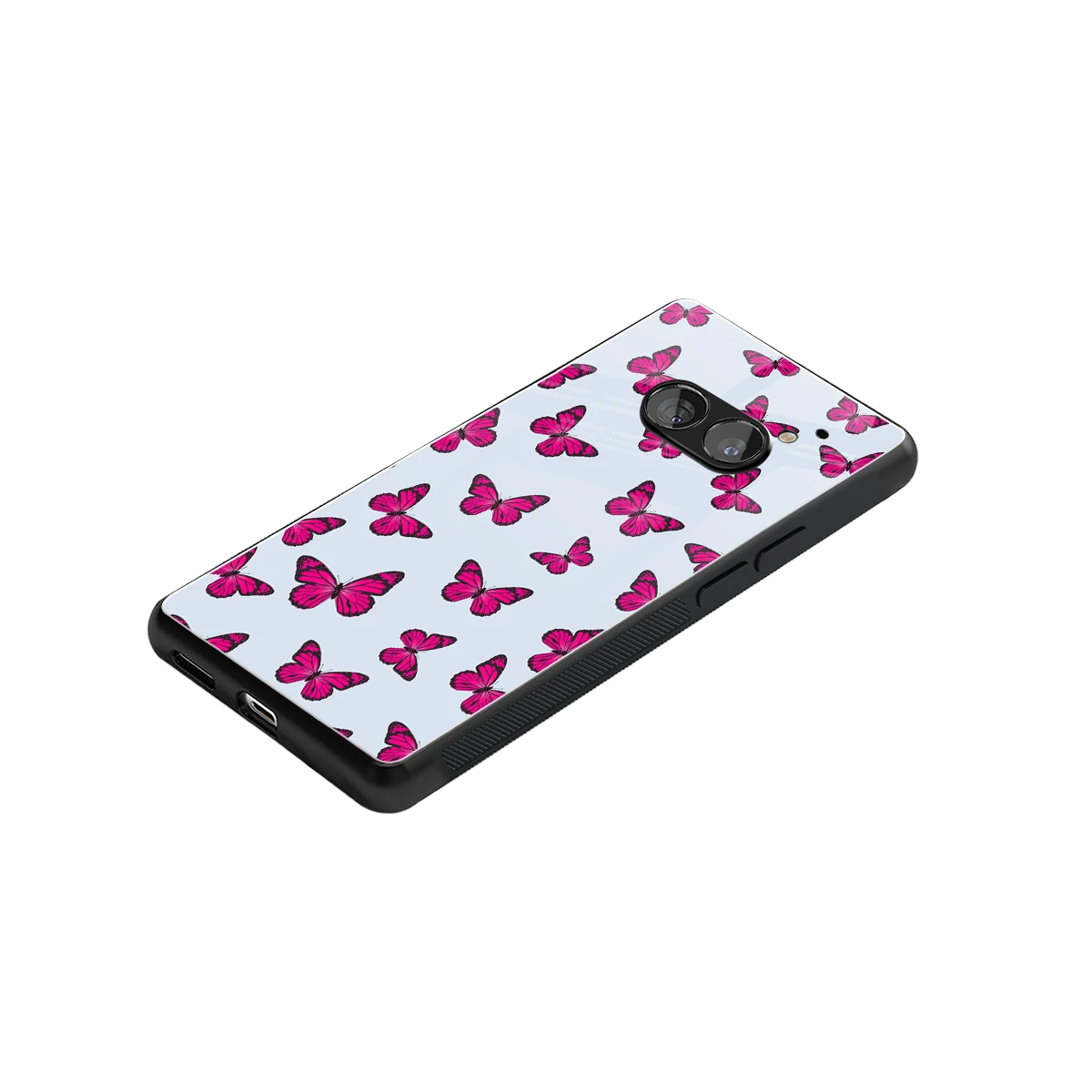 Butterfly Burst Lite stylish phone case for nothing phone 2a | glossy glass and slim fit