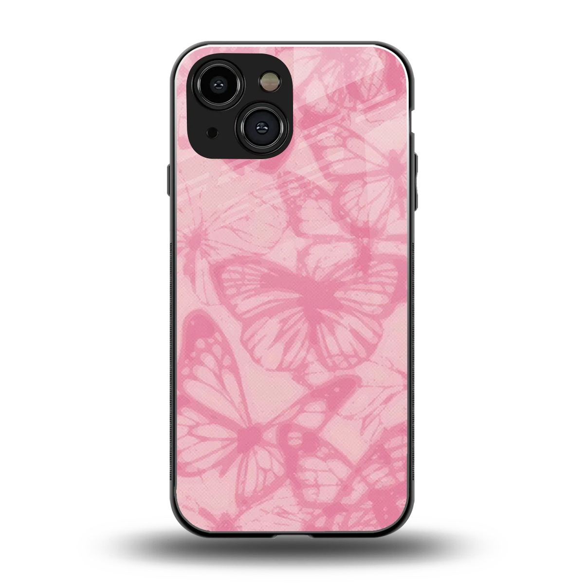 Butterfly Spectrum back phone cover | glass case for iphone 13 mini