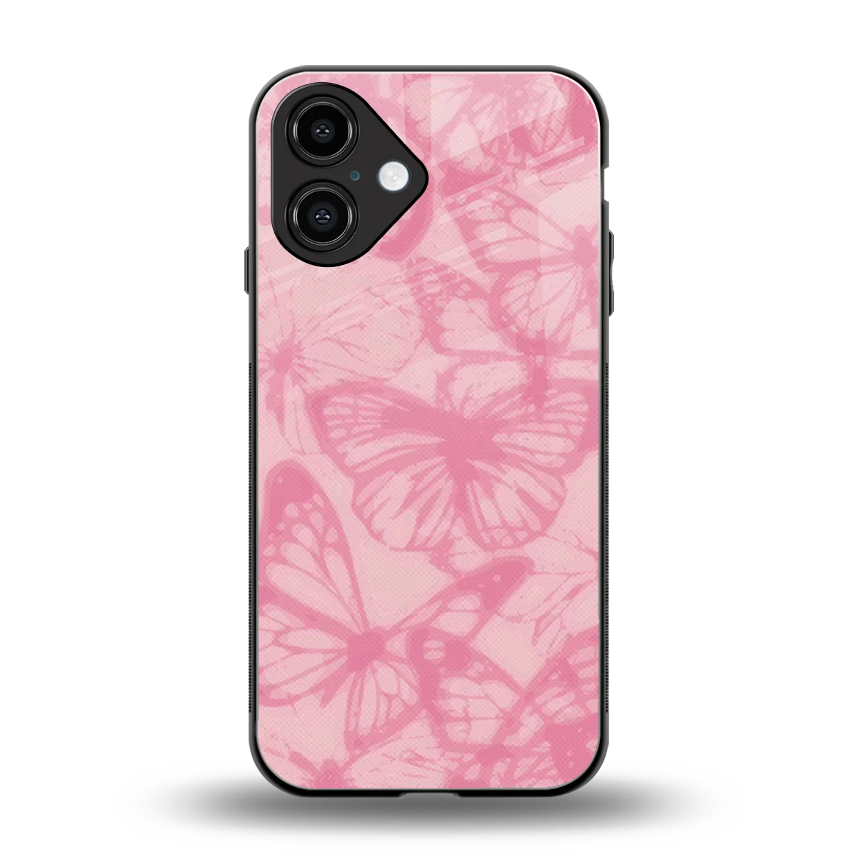 Butterfly Spectrum back phone cover | glass case for iphone 16