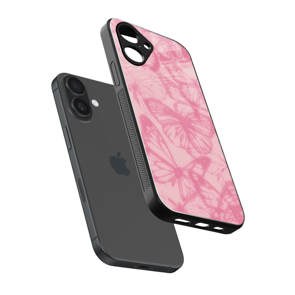 Butterfly Spectrum Phone Case for Iphone 16 | Glass Case