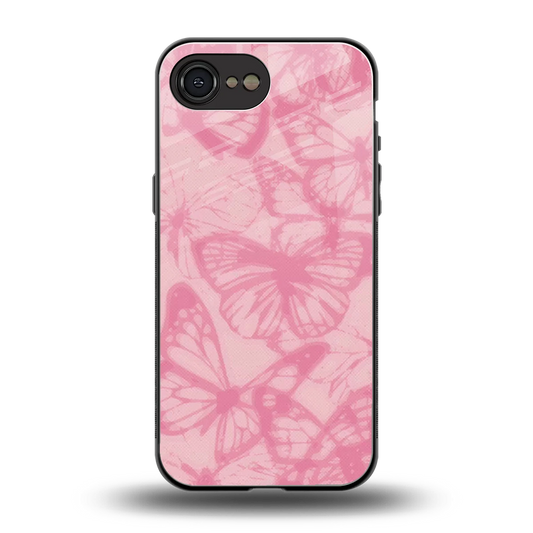 Butterfly Spectrum back phone cover | glass case for iphone 16e