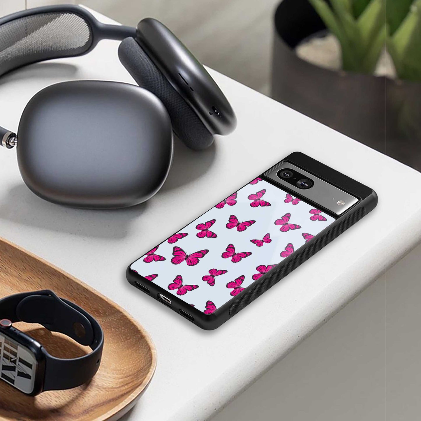 Butterfly Burst Lite Phone Case for Iphone 16 | Glass Case