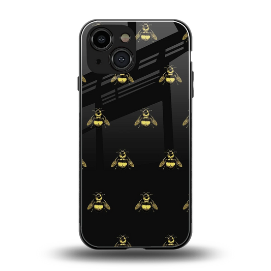 Buzz Bliss back phone cover | glass case for iphone 13 mini