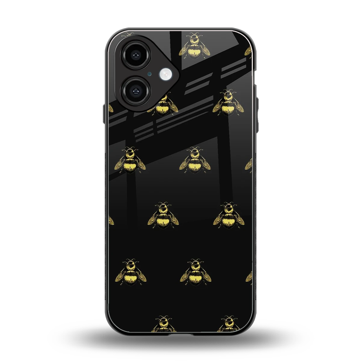 Buzz Bliss back phone cover | glass case for iphone 16