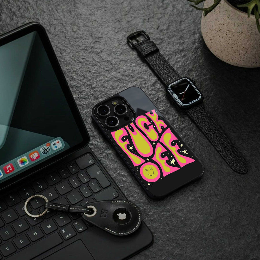 Buzz Off Phone Case for Samsung Galaxy S23 Plus | Glass Case