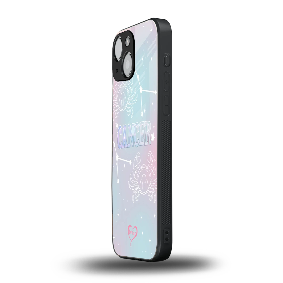 Cancer Aura iphone 13 mini mobile cover | shockproof glass phone case