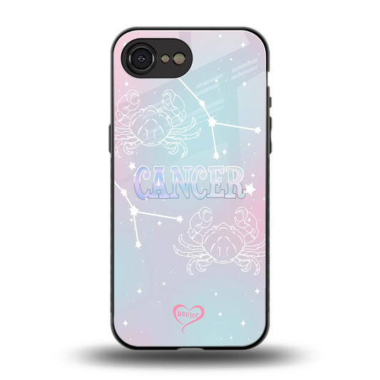 Cancer Aura back phone cover | glass case for iphone 16e