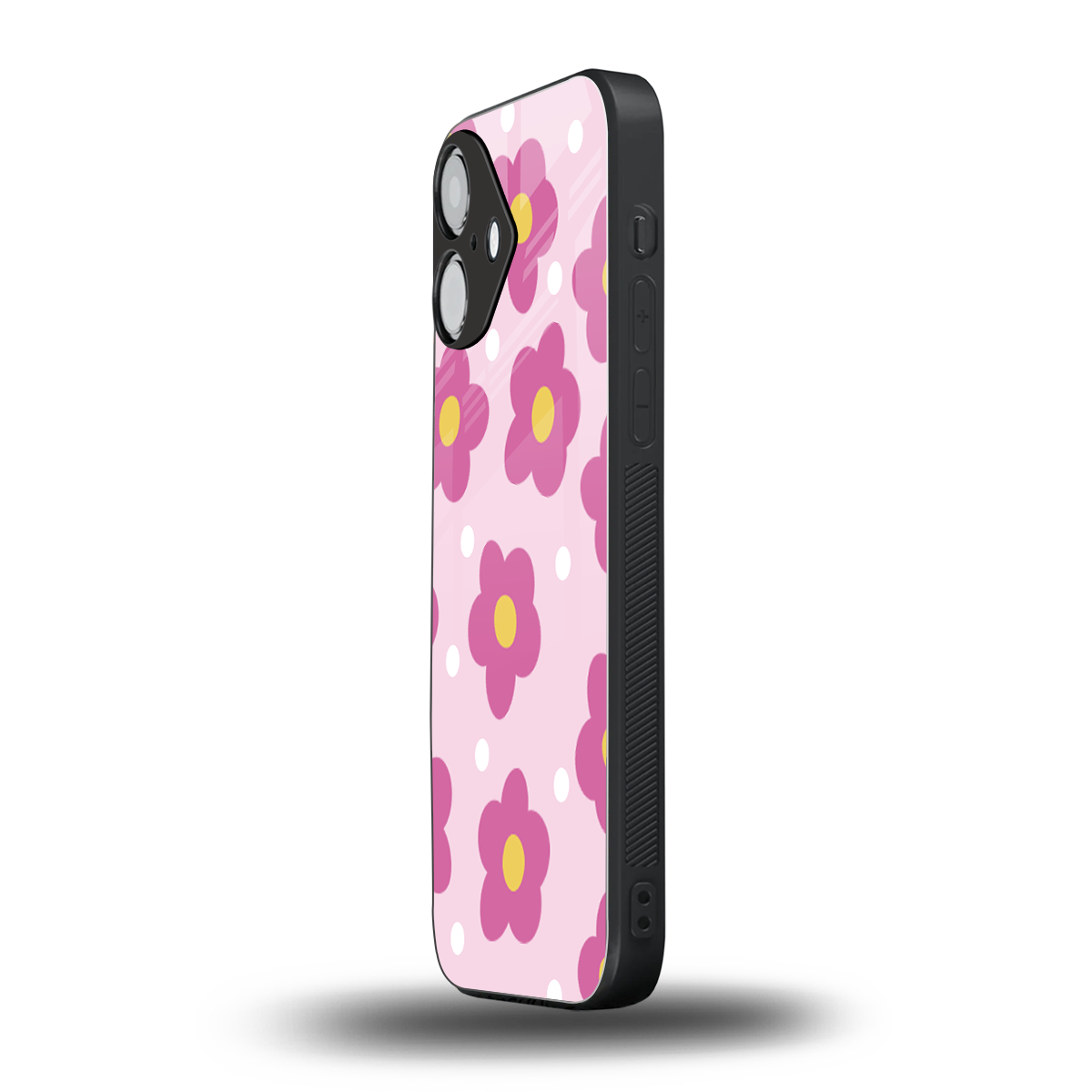 Candy Flower Phone Case for Iphone 16 | Glass Case