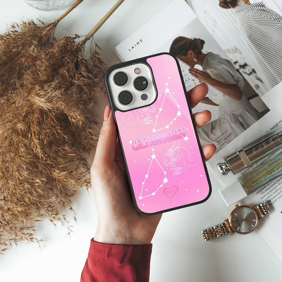 Capricorn Aura Phone Case for Samsung Galaxy S23 Plus | Glass Case