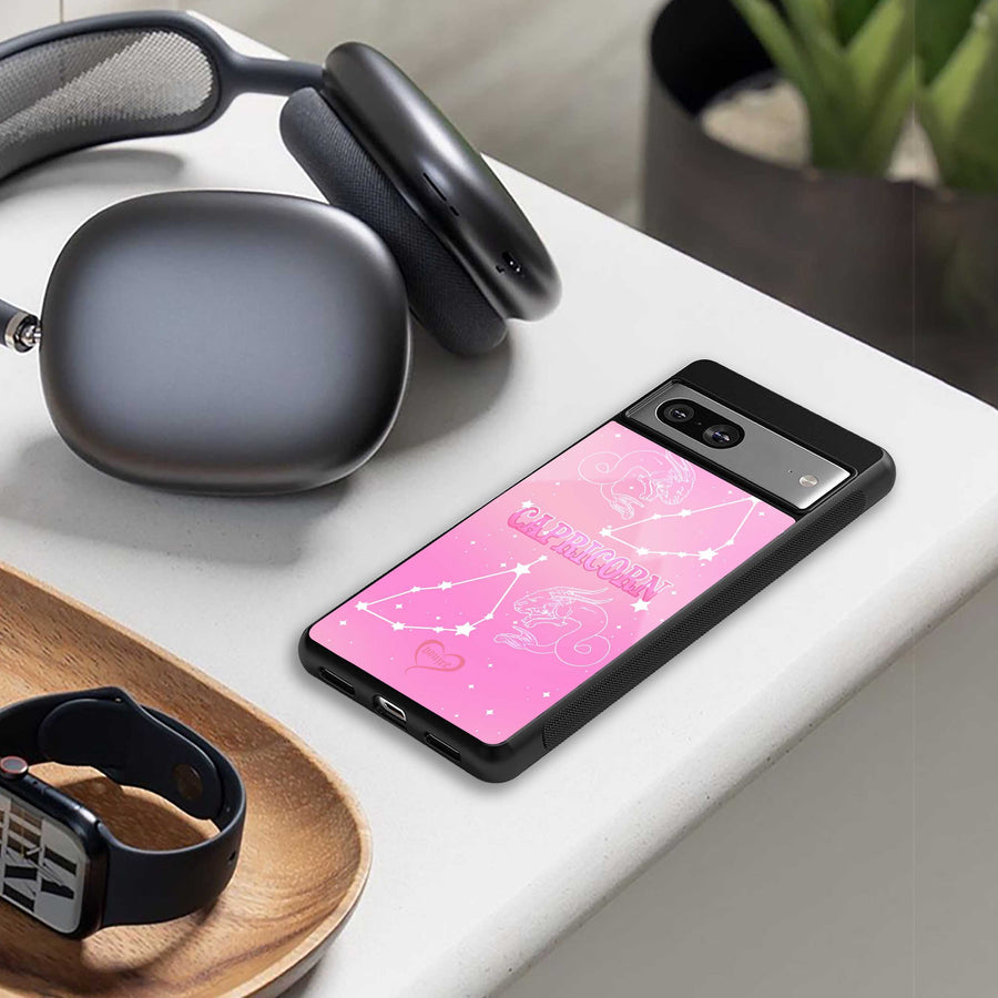 Capricorn Aura Phone Case for Samsung Galaxy S23 Plus | Glass Case