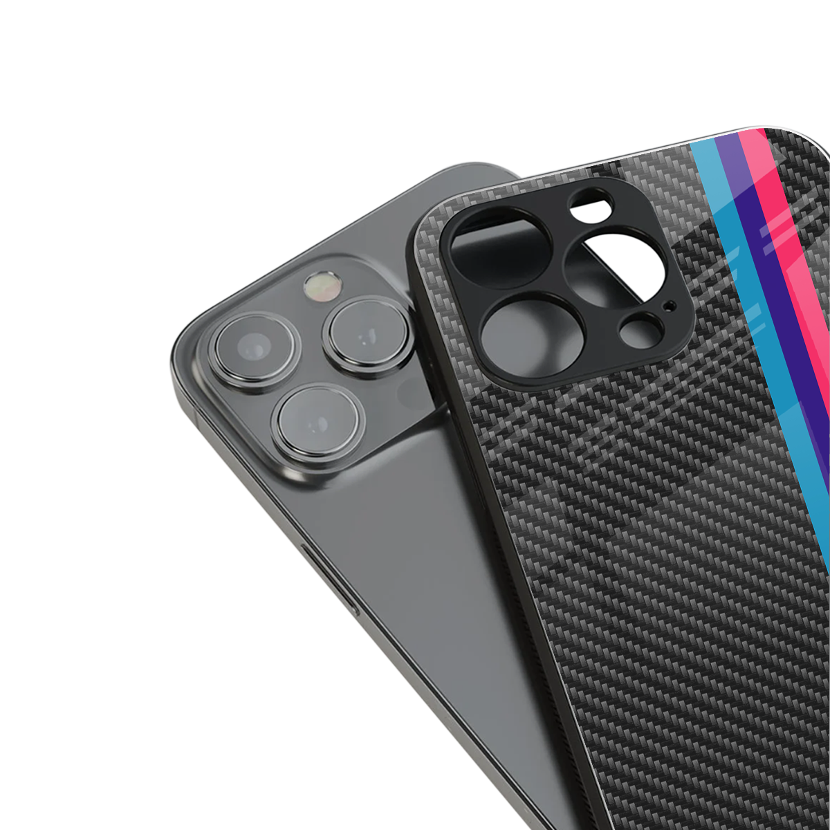 Carbon Fiber Phone Case for Iphone 16 | Glass Case