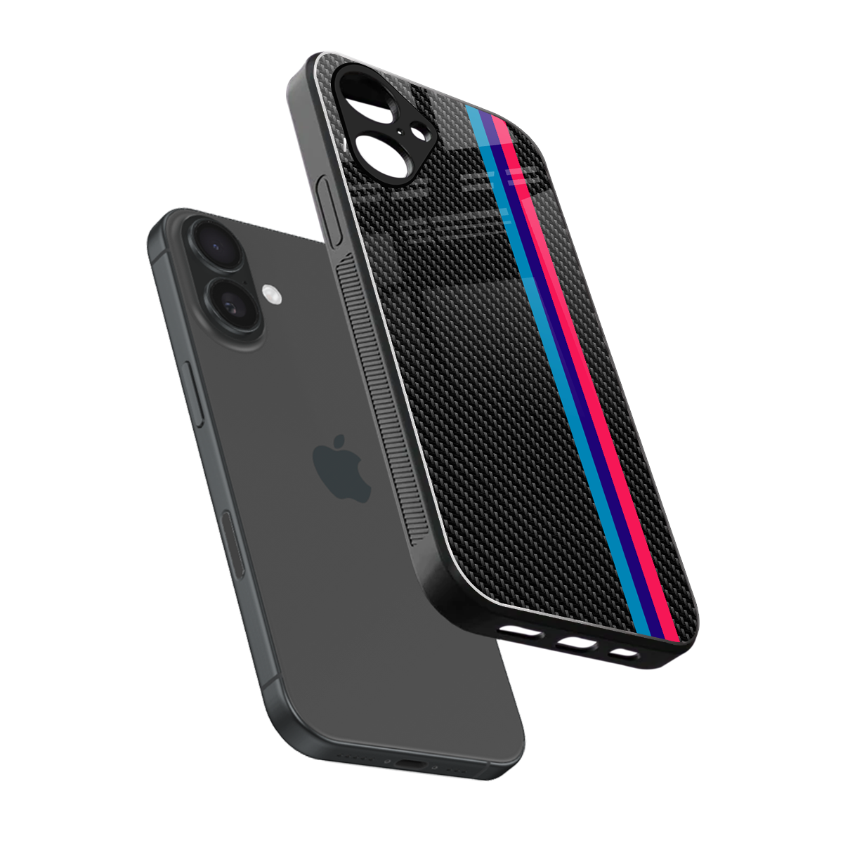 Carbon Fiber Phone Case for Iphone 16 | Glass Case