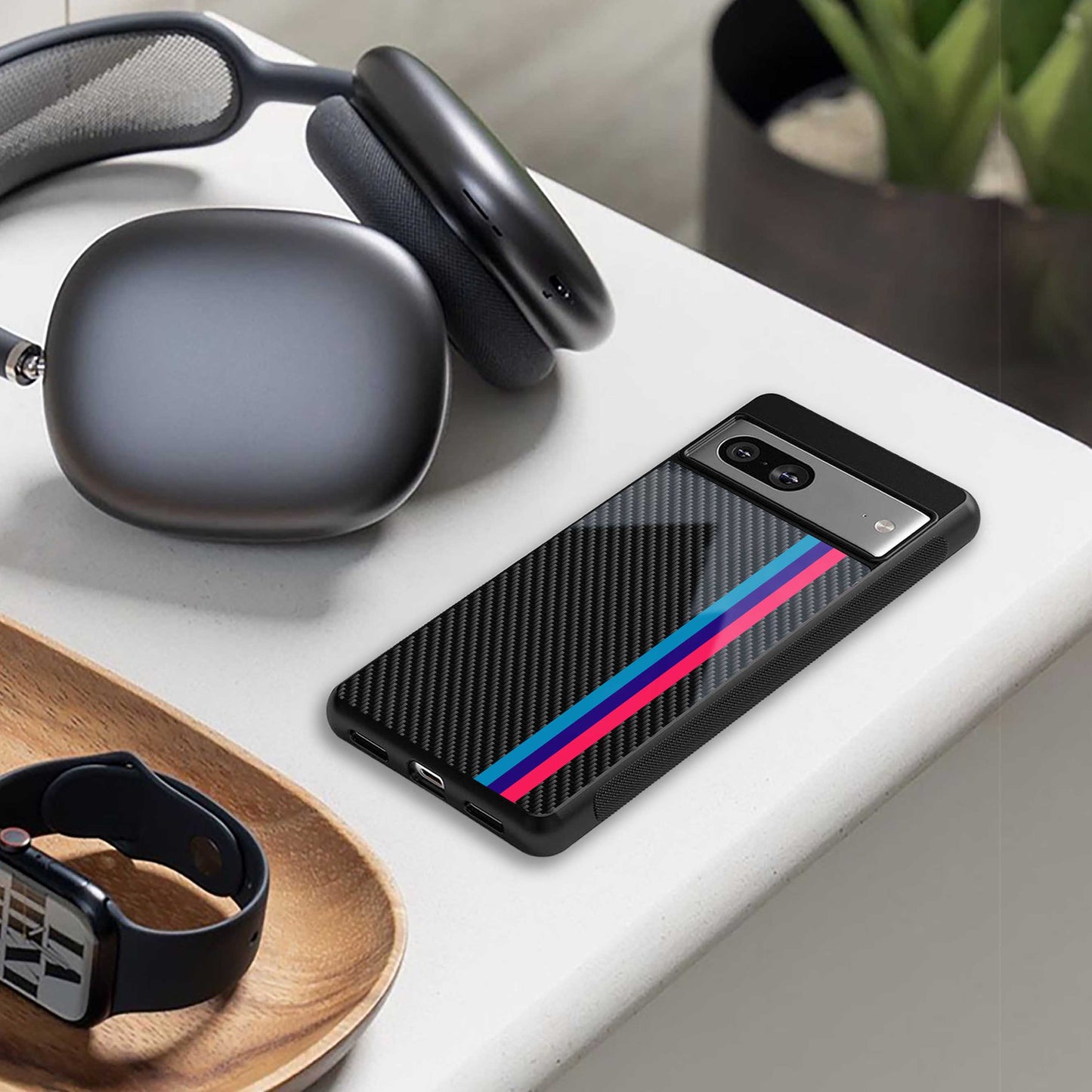 Carbon Fiber Phone Case for Iphone 16 | Glass Case
