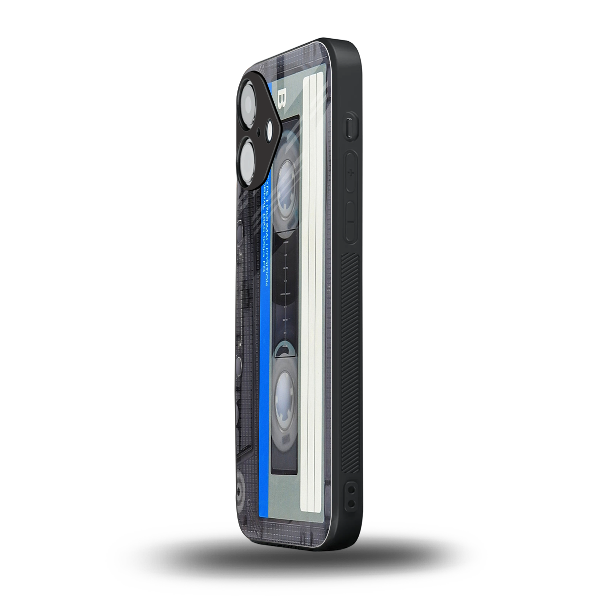 Cassette Retro Phone Case for Iphone 16 | Glass Case