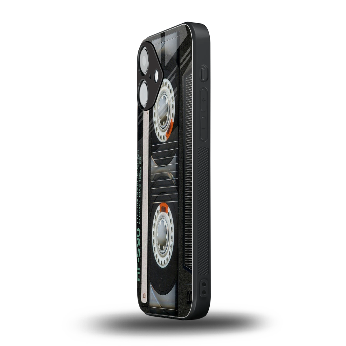 Cassette Tape Phone Case for Iphone 16 | Glass Case