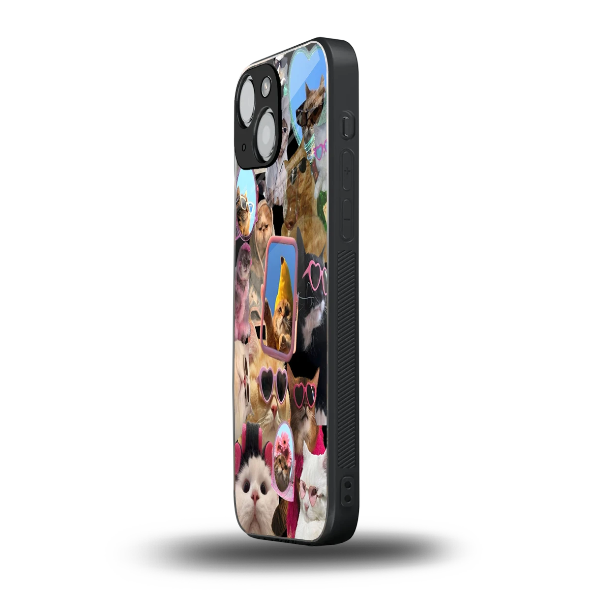 Catastic Montage iphone 13 mini mobile cover | shockproof glass phone case
