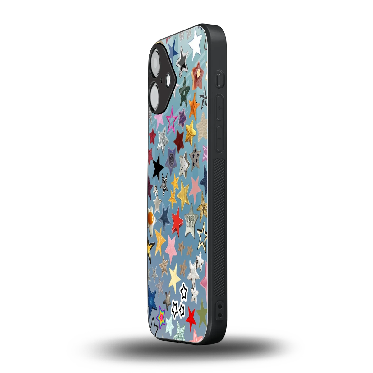 Celestial Glow iphone 16 plus mobile cover | shockproof glass phone case