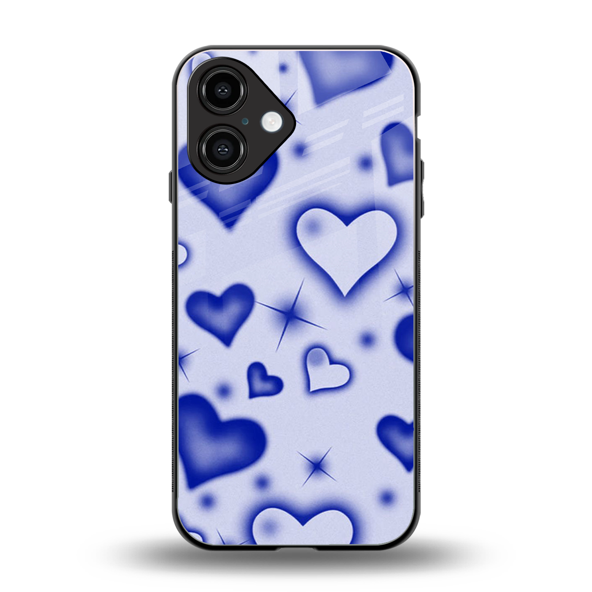 Celestial Hearts Phone Case for Iphone 16 | Glass Case