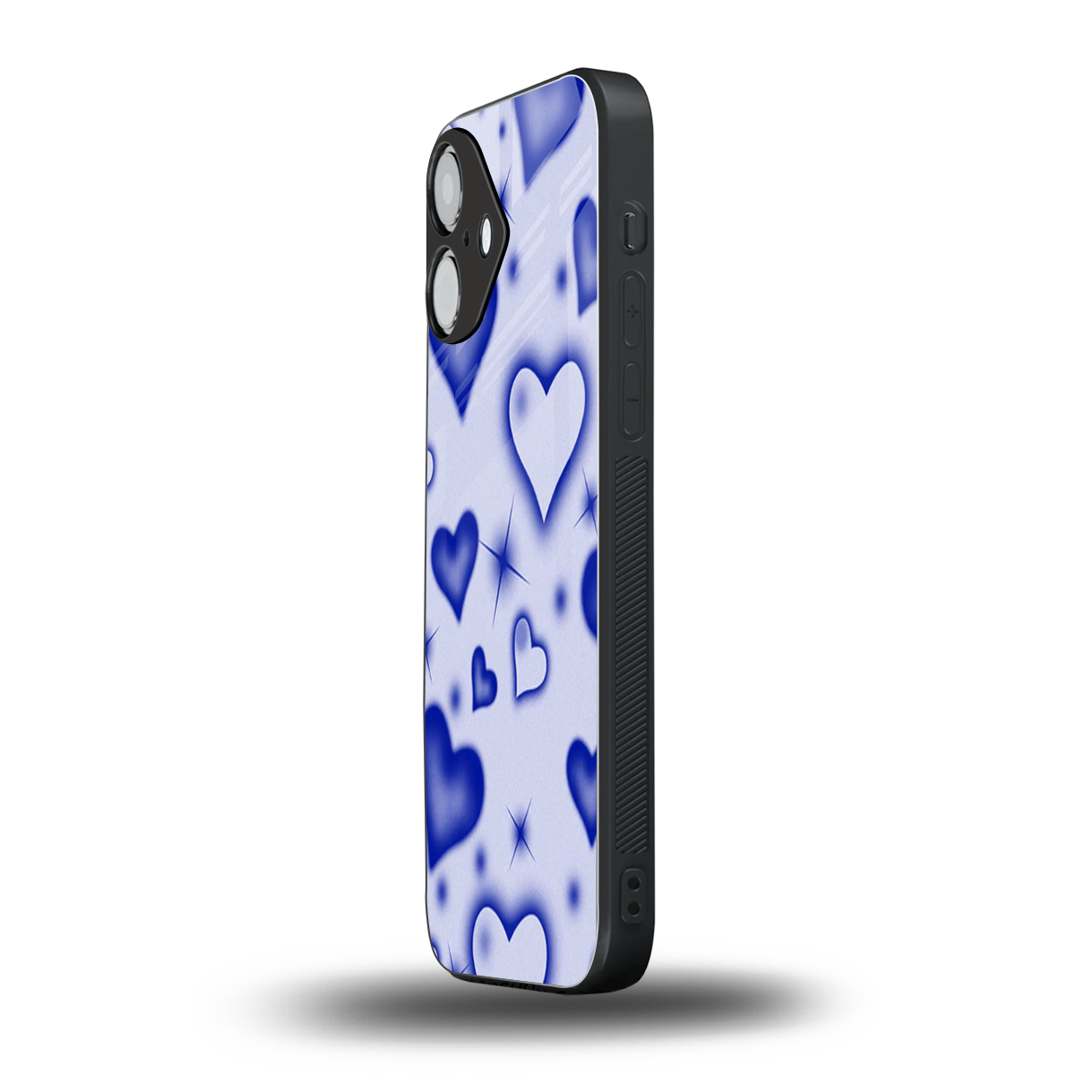 Celestial Hearts Phone Case for Iphone 16 | Glass Case