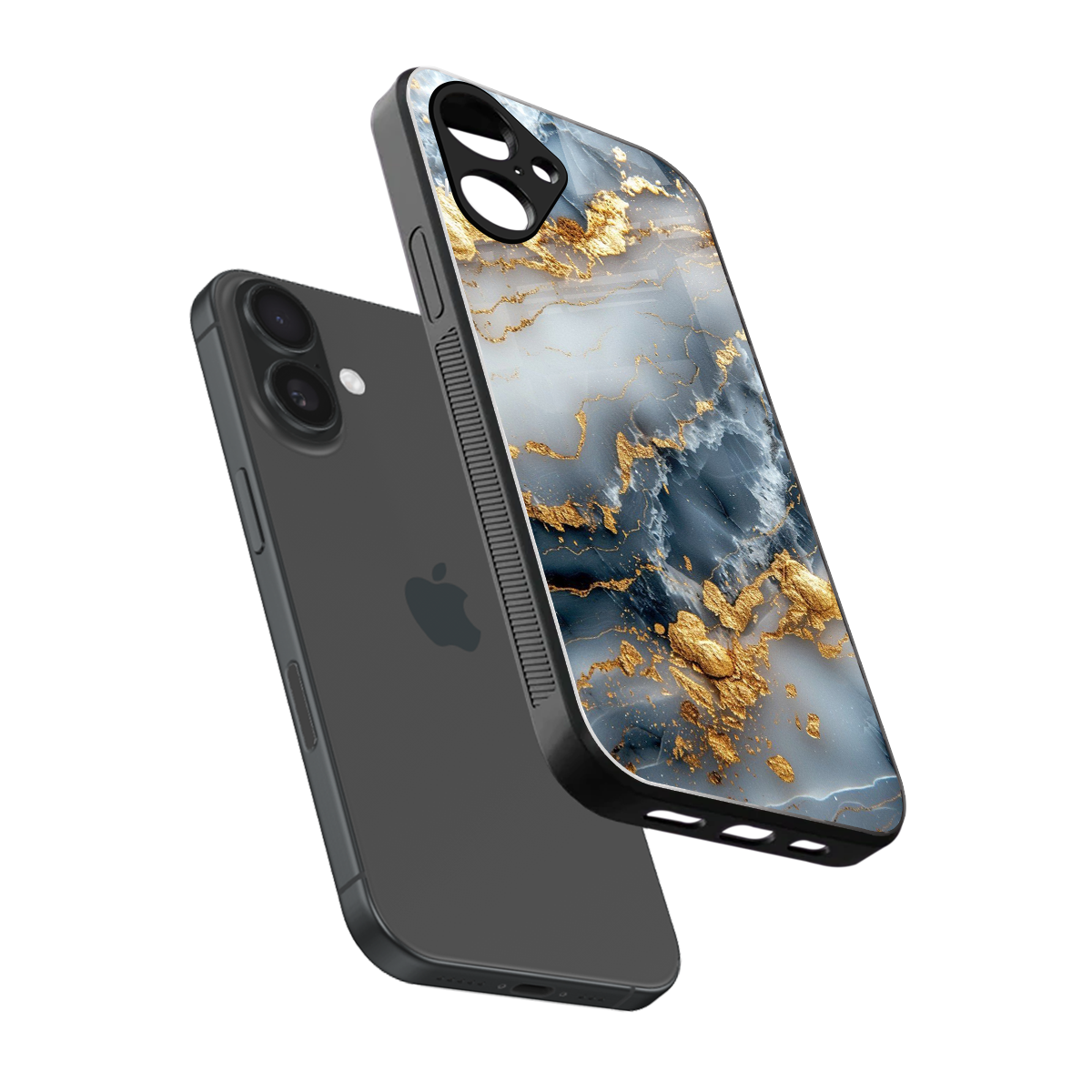 Celestial Marble Phone Case for Iphone 16 | Glass Case
