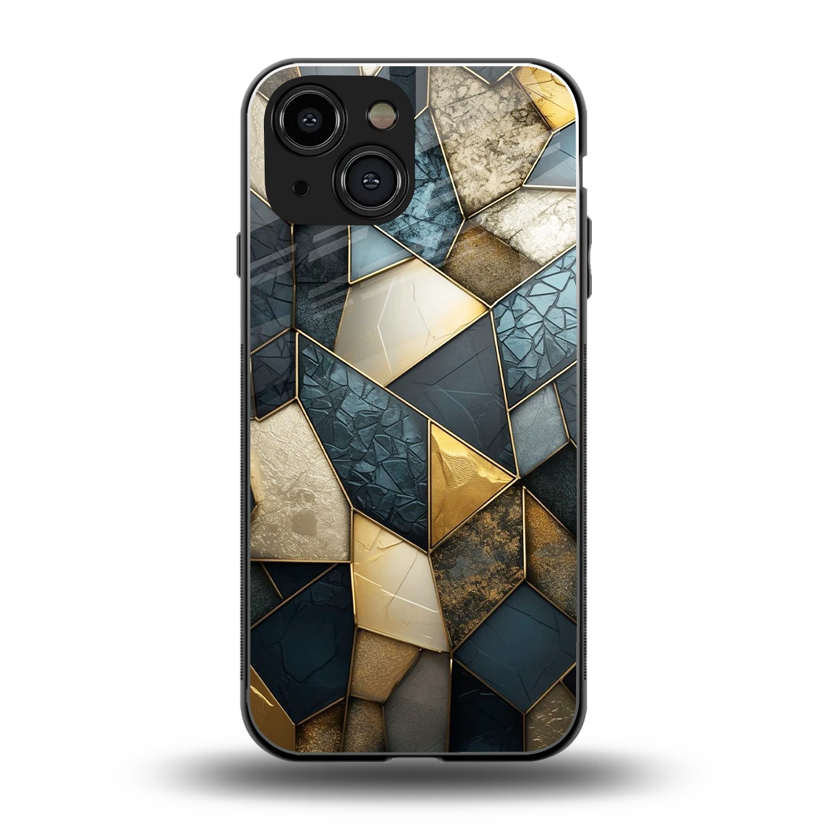 Celestial Stone back phone cover | glass case for iphone 13 mini