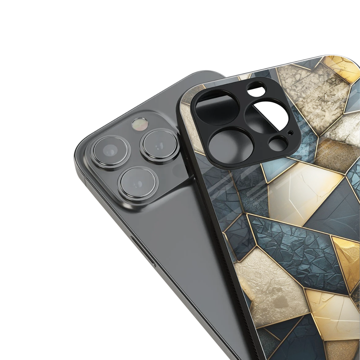 Celestial Stone Phone Case for Iphone 16 | Glass Case