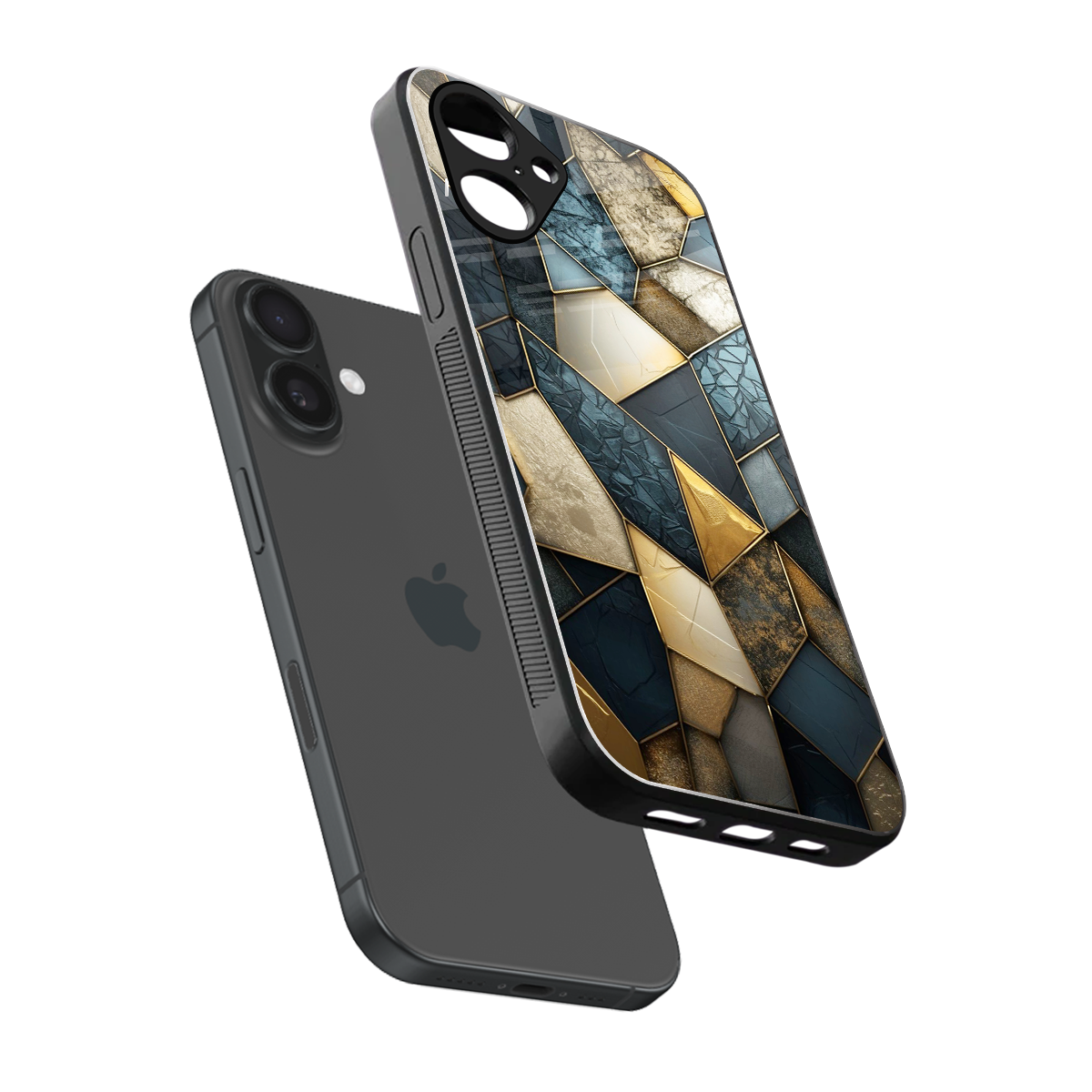 Celestial Stone Phone Case for Iphone 16 | Glass Case